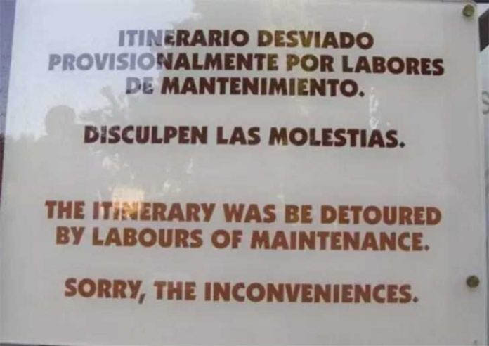 Atentamente: Las inconveniencias