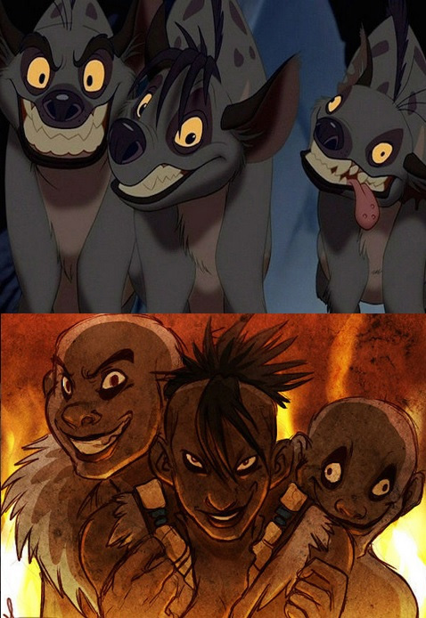 Las Hienas - El rey león