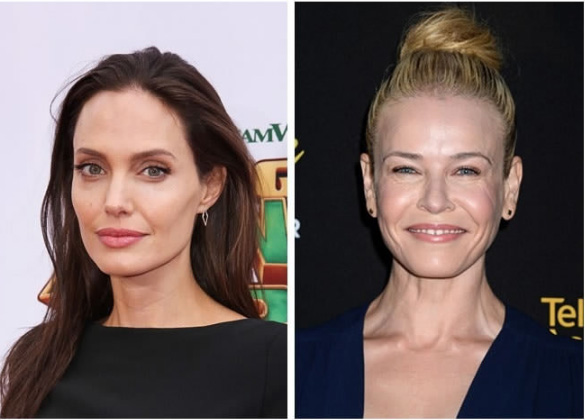 Angelina Jolie y Chelsea Handler - 41 años
