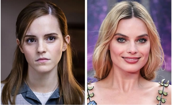 Emma Watson y Margot Robbie - 26 años