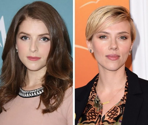 Anna Kendrick y Scarlett Johansson - 31 años