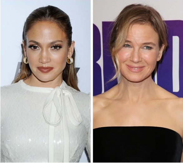 Jenifer López y Renée Zellweger - 47 años