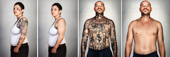 Fotógrafo “borra” los tatuajes de ex pandilleros para “humanizar” su imagen