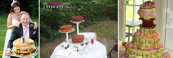 Pesadilla en la repostería, los pasteles de boda más horribles de todos los tiempos ¡Que horribles!