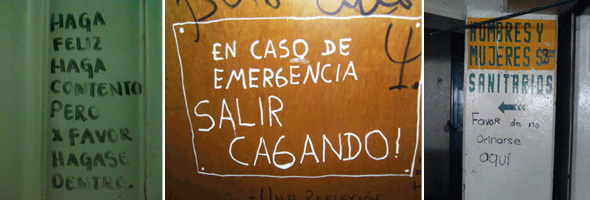 Las mejores frases escritas en las puertas de los baños públicos: ¡pura poesía!