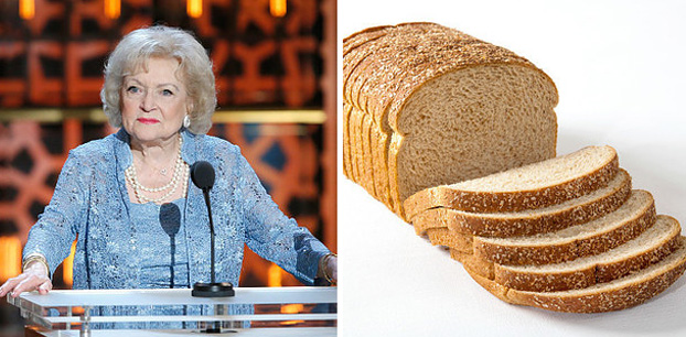 Betty White es mayor que el pan de molde