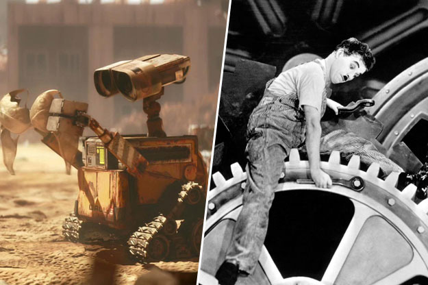 Wall-E - Charlie Chaplin