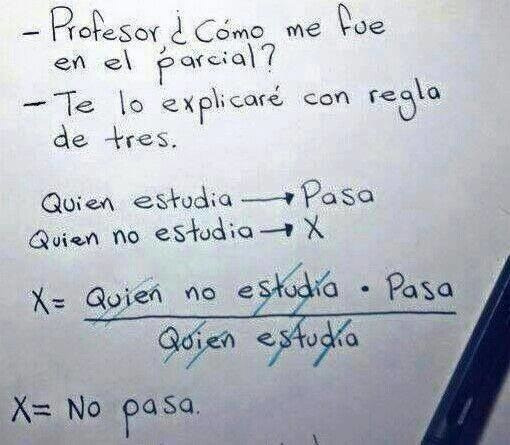 Cuando el alumno no supera al maestro...