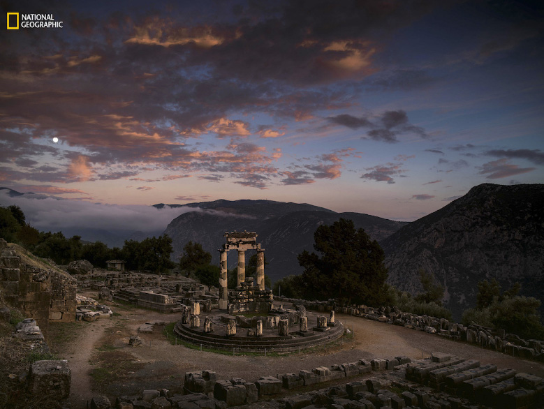 Las ruinas de la antigua Grecia