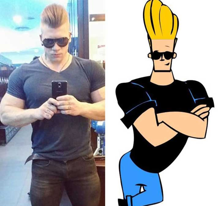 Jonny Bravo en la vida real