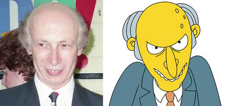 El señor Burns - Los Simpson