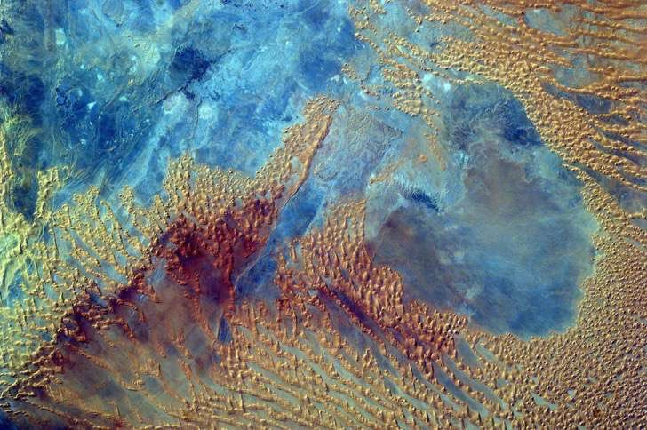 Fragmento del desierto del Sahara