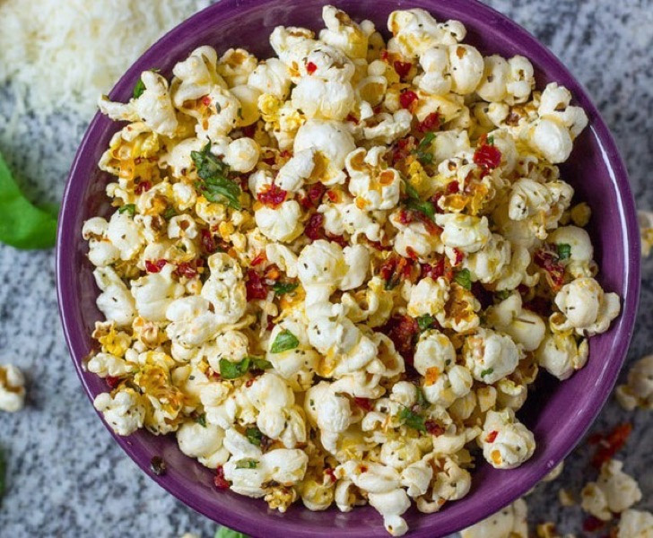 Pop corn que tienen un aderezo exquisito