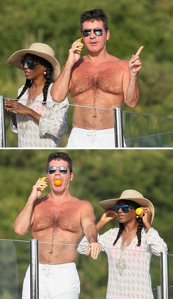 Simon Cowell Y Sinitta