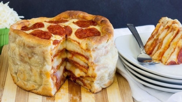 ¡Torre de pizza!