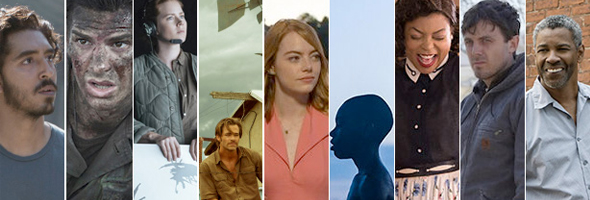 Películas nominadas a los Oscars 2017