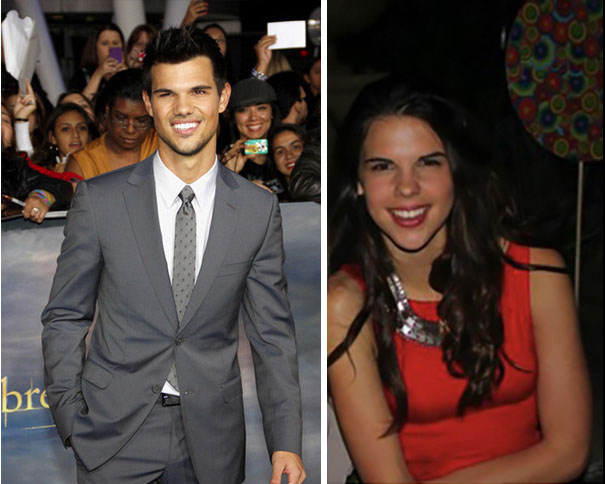 Taylor Lautner y su hermana perdida...