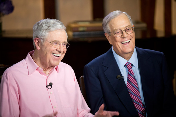 Charles y David Koch - Wal Mart - 41.000 MDD