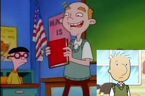 El Señor Simmons se viste igual que Doug