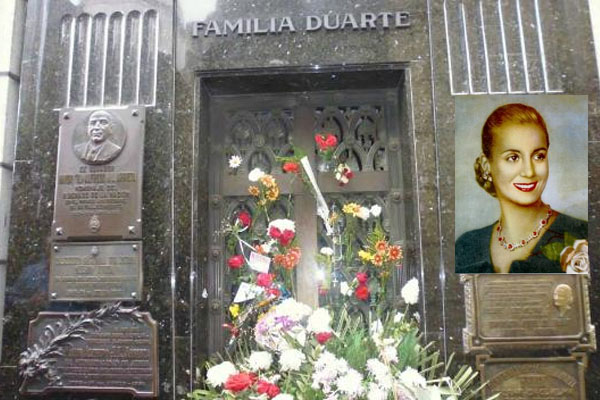El fantasma de Evita Perón
