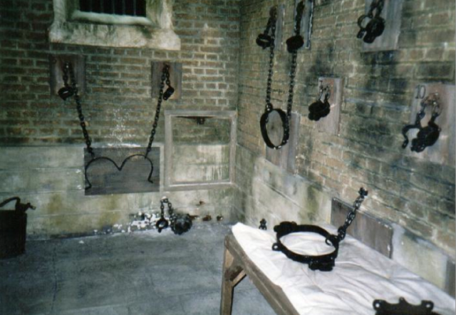 El cuarto de tortura en Lalaurie