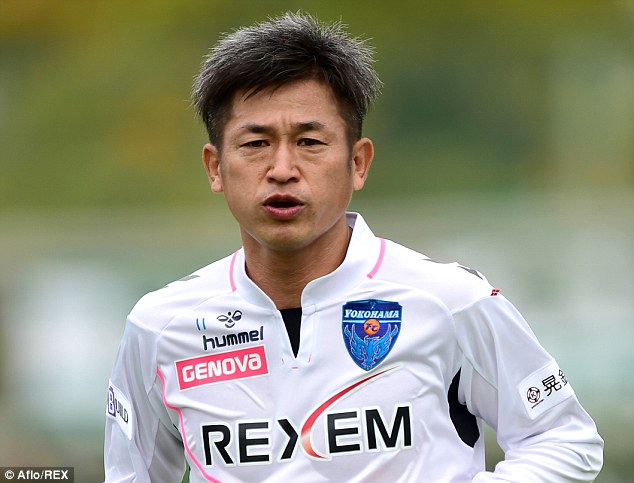 En la vida real es Kazuyoshi Miura