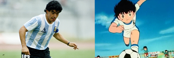 Los futbolistas en los que se inspiraron los personajes de Super Campeones