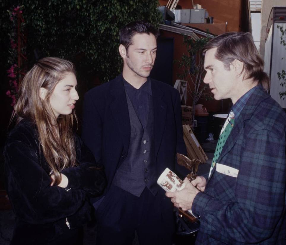 Sofia Coppola y Keanu Reeves