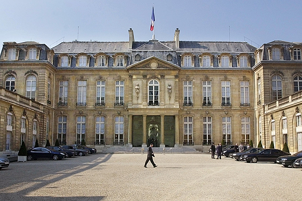 Palacio del Elíseo en París