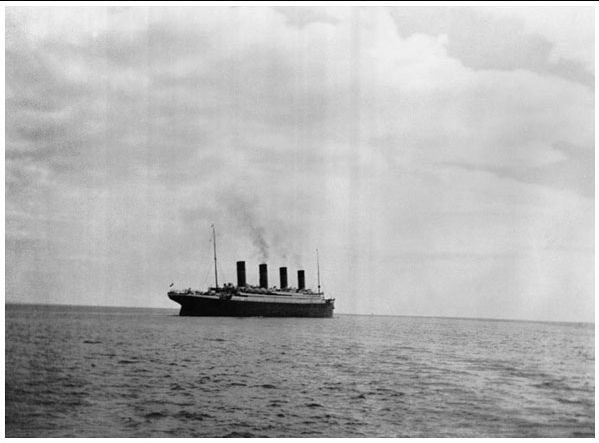 La despedida del Titanic