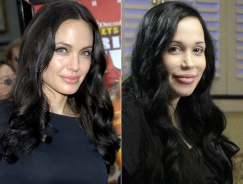 ¿Se parece a Angelina Jolie?