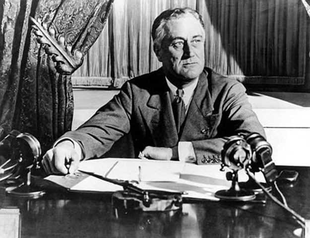 Franklin Roosevelt buscando el botín de Lima