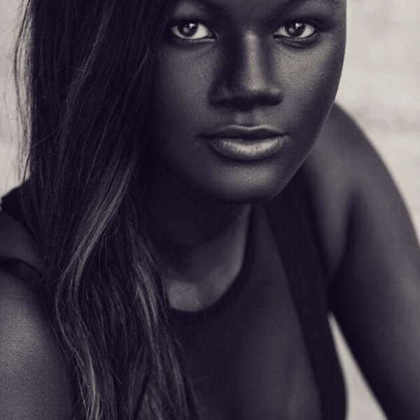 Khoudia Diop y su belleza