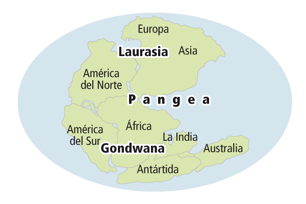 Pangea: Todos los continentes eran uno