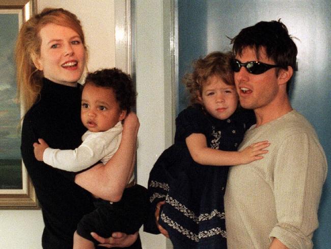 ¿Sabías que Nicole Kidman y Tom Cruise tienen hijos adoptivos?
