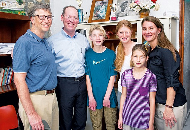 Jennifer, Phoebe y Rory - Hijos de Bill Gates