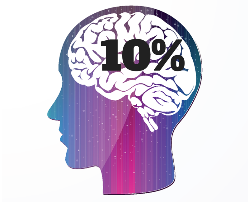 MENTIRA: Solamente usamos el 10% del cerebro