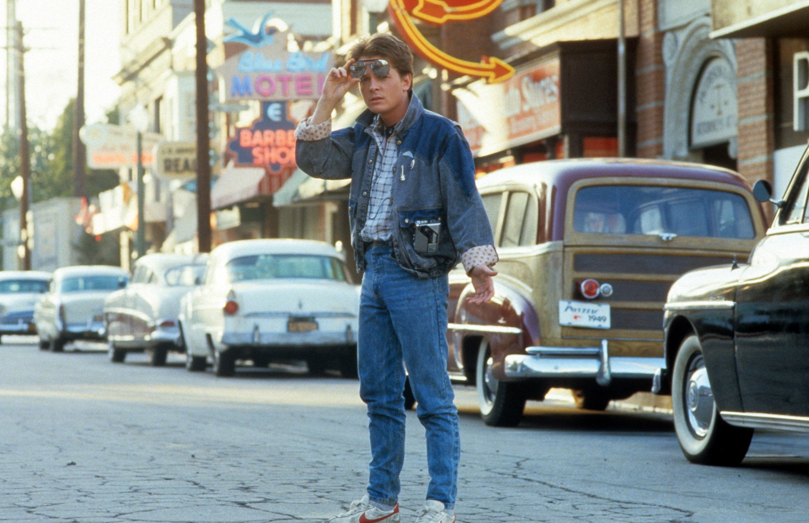 Michael J. Fox volvió del futuro