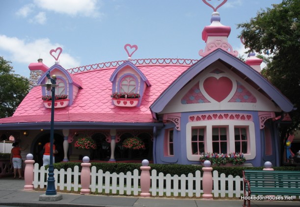 La hermosa casa de Minnie Mouse