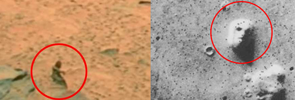 Las fotos más curiosas tomadas en el planeta Marte