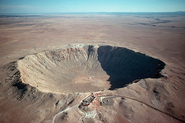 ¿Dónde cayó el asteroide?