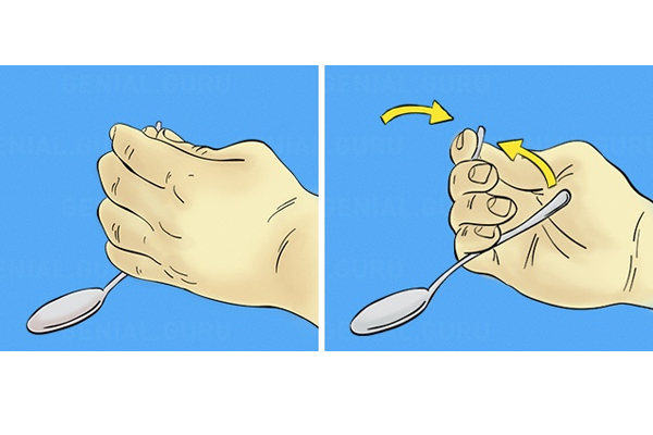 ¿Sabías cómo se dobla la cuchara?