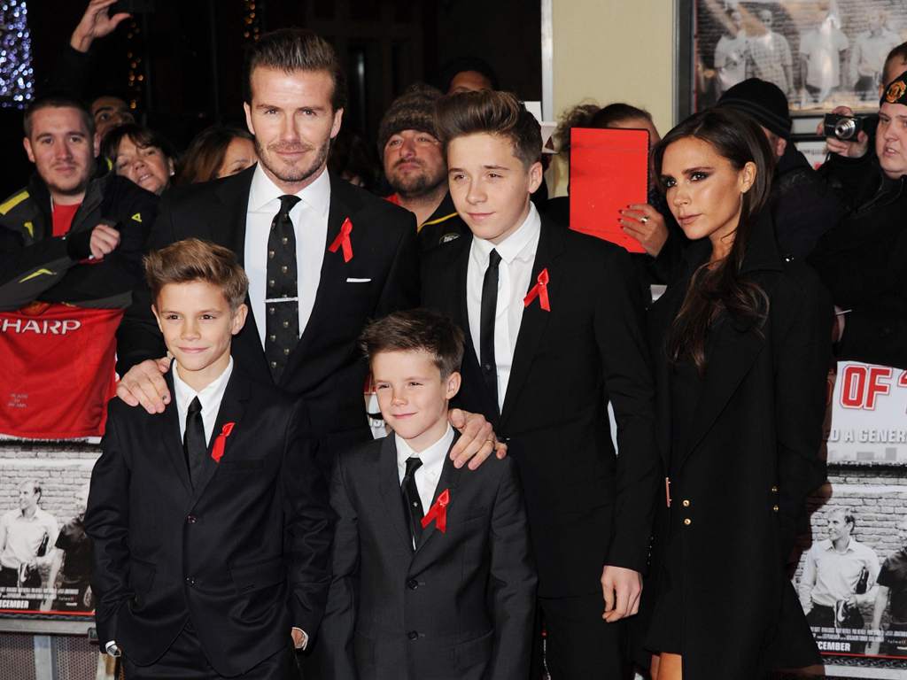 Hijos de Victoria y David Beckham