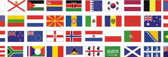 TEST: ¿Reconoces de qué país son todas estas banderas?