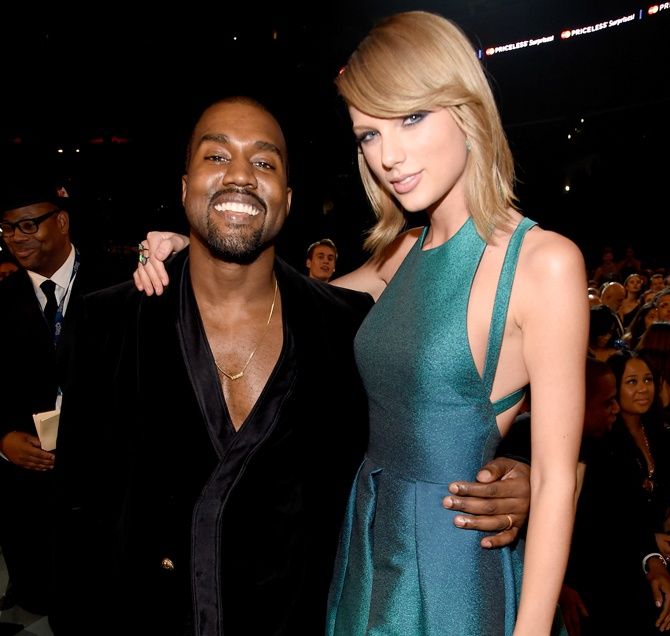 Taylor Swift y Kanye West