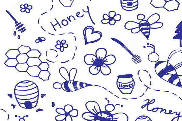 Significado de dibujar abejas o panales