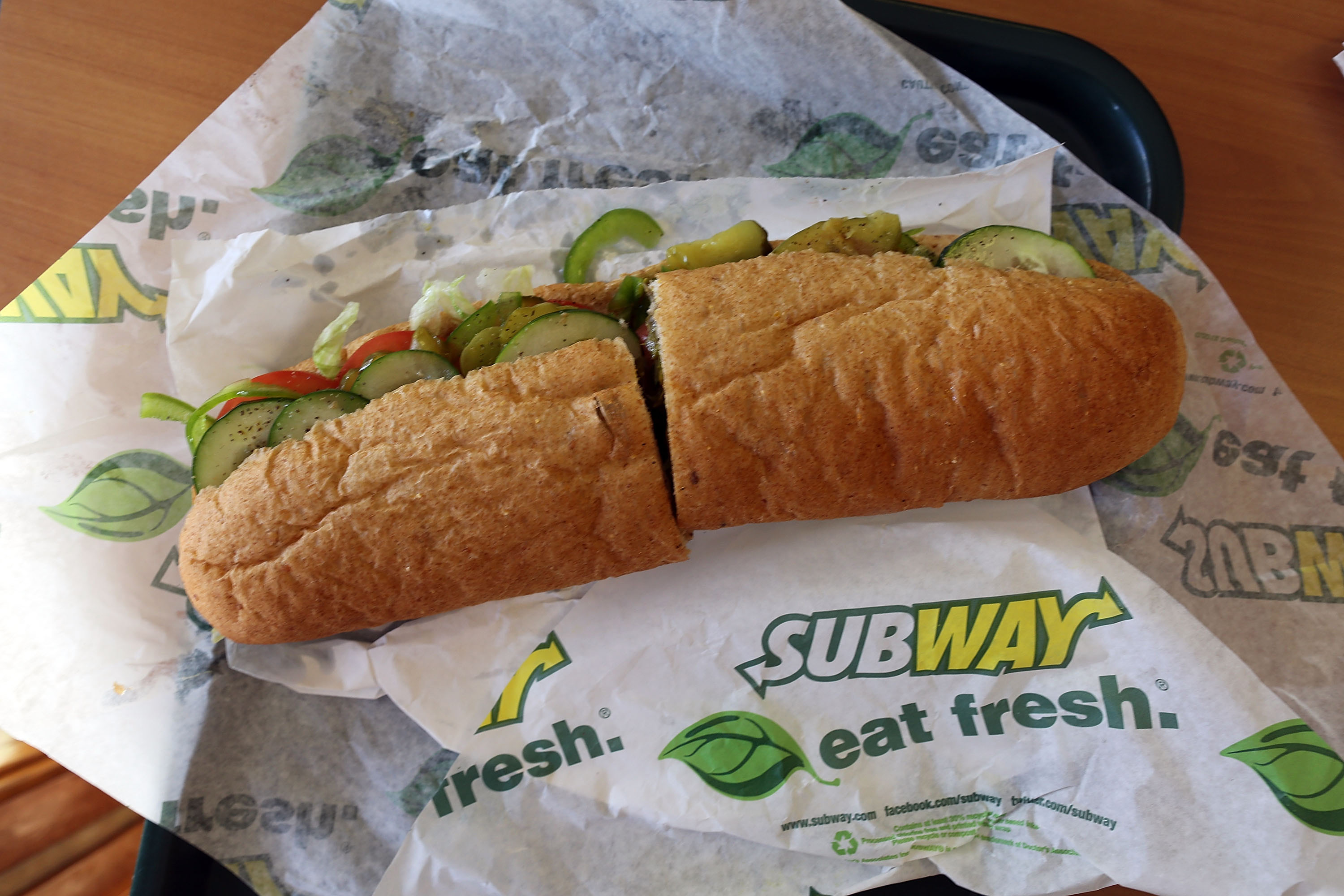 Lo que realmente mide un pan de Subway
