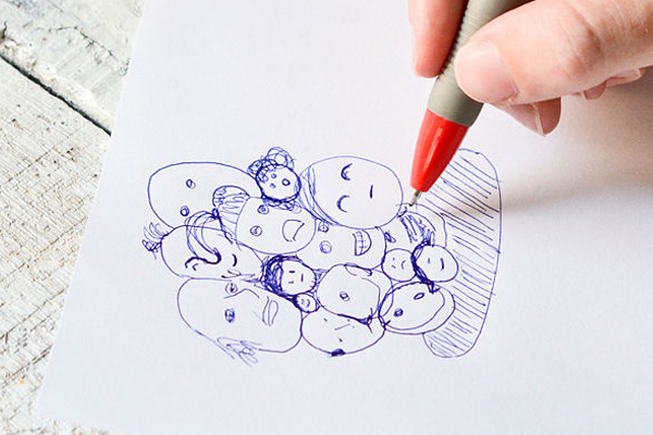Significado de dibujar personas