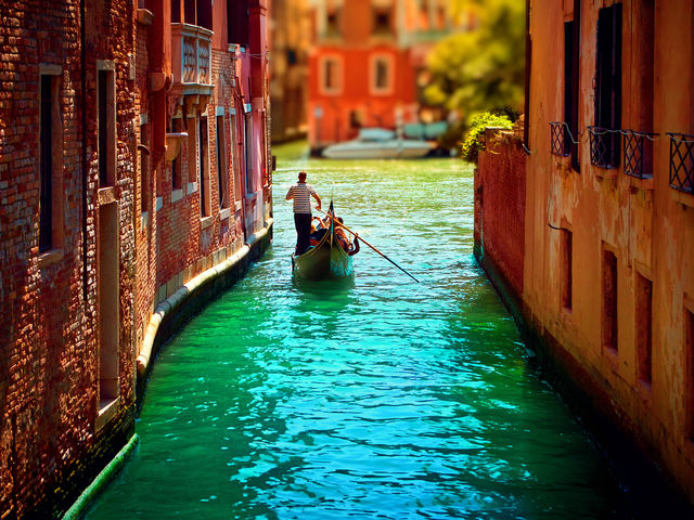 Canal de Venecia - Italia