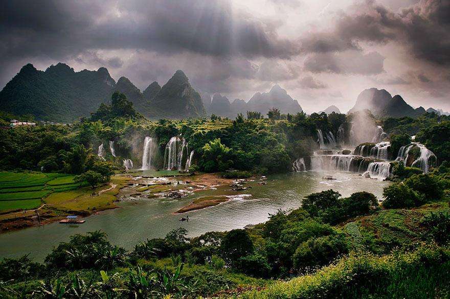 Cataratas de Detian